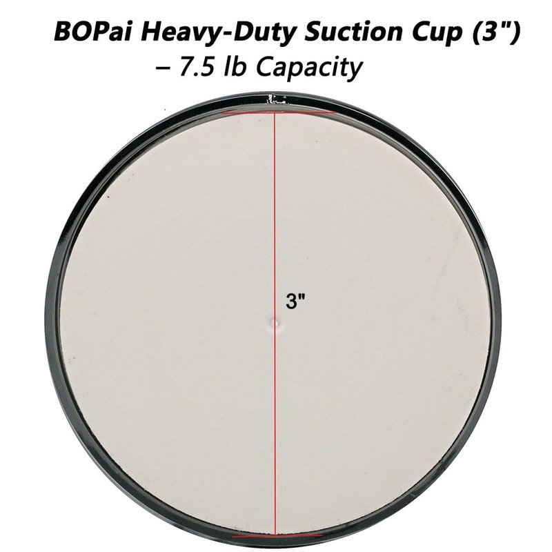 BOPai Suction Cup Shower Head Holder for Handheld Shower –