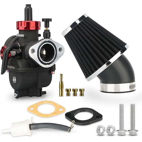 NIBBI PE22 Carburetor Kit, 22mm Carburetor with Carb Jets -