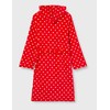 Playshoes Fleece Bathrobe, Unisex Children's Dressing Gown, dots