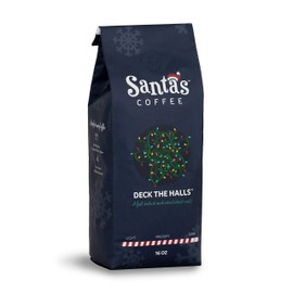 Santa's Coffee: Deck the Halls Roast, Dark Roast Coffee (Ground)