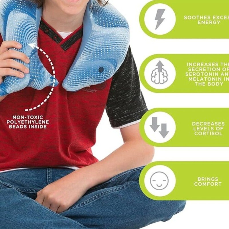 manimo Weighted Dolphin Stuffed Animal for Kids & Adults Dolphin