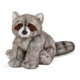Bearington Rocko Plush Stuffed Animal Raccoon, 13 inches