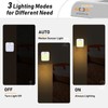 2pcs Plug in Night Light with Motion Sensor Mini Warm