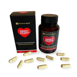 ManukaMed SWEETHEART Supports natural healthy heart 100% Natural Dietary Supplement 60 Capsules