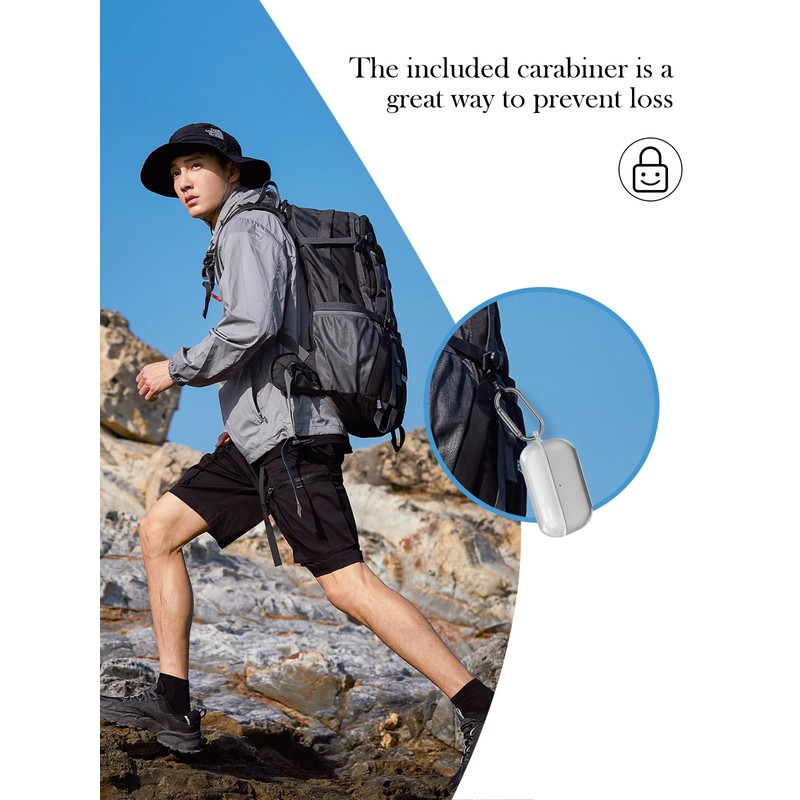 Case for Technics EAH-AZ100 Technics Reference Class Hi-Fi Wireless Earbuds,BOVUGAC