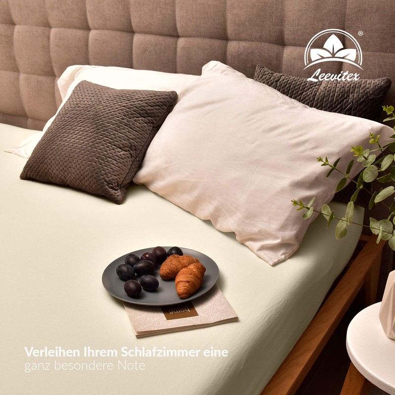 leevitex® premium fitted sheet, 90 x 200 - 100 x