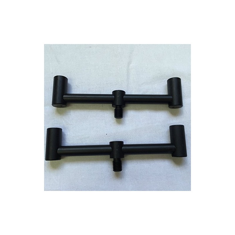 NGT FRR-BB-ALI-2ROD-13CM-BLK Aluminium Buzz Bar In Black - 2 Rod,