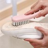 Suede & Nubuck Crepe Brush for Dust and Stains Black 3ea