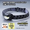 Asahi Denki Kasei, Wide LED Headlight, ACA-4306, Black, 2.4 x