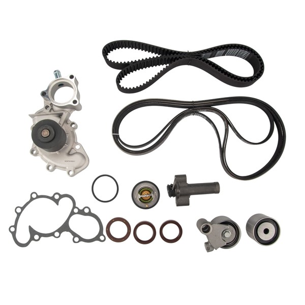 Zoncar Timing Belt Kit T271,T41204,T42114,TCS 45018,42250,35728,T43210,33982,33661 Compatible With 4Runner 1996-2002