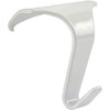 Taskar White Picture Rail Hooks - Contemporary/Heavy Duty (2 Pack)