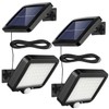Solar Barn Light Outdoor Waterproof 56 LED 700Lum Shed Light