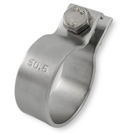 DIN Clamp Stainless Steel Solid Clamp Pipe Clamps from 30.2 - 124.5 mm (50.5 mm - 2.00 Inches)