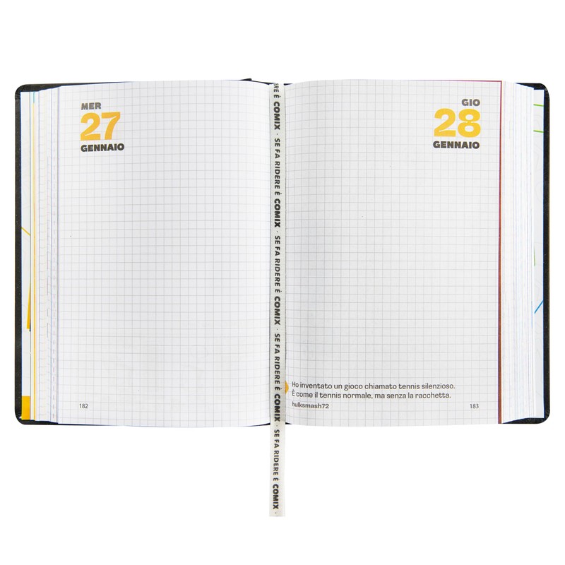 COMIX - Agenda 2027 Giornaliera 16 Mesi, Diario per Scuole