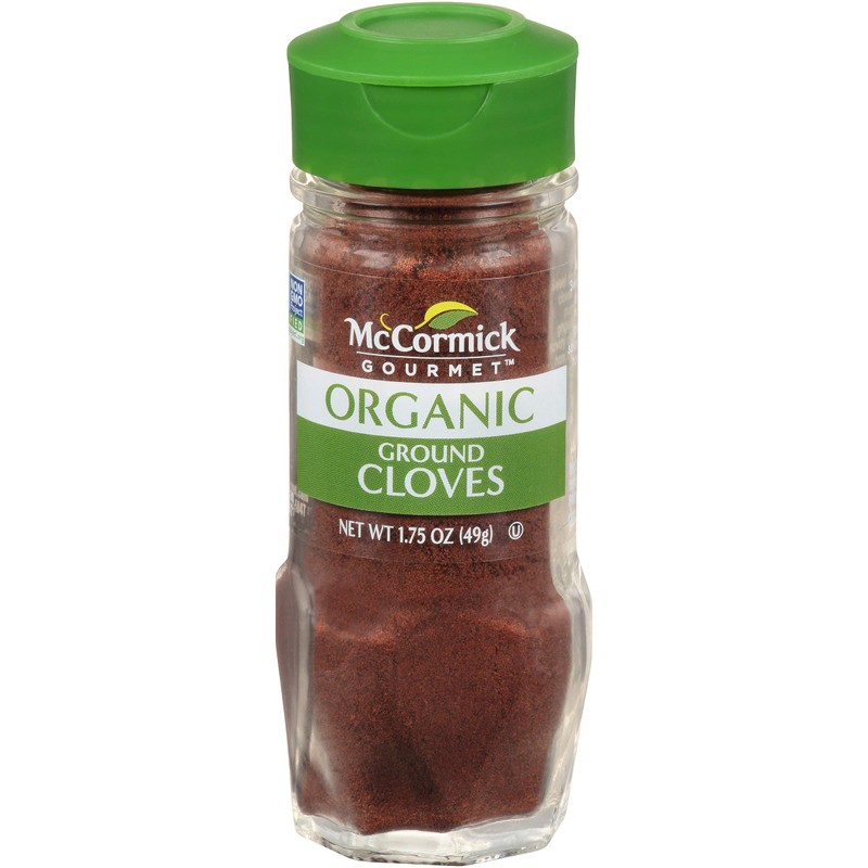 McCormick Gourmet Organic Ground Cloves, 1.75 oz (Pack of 3)