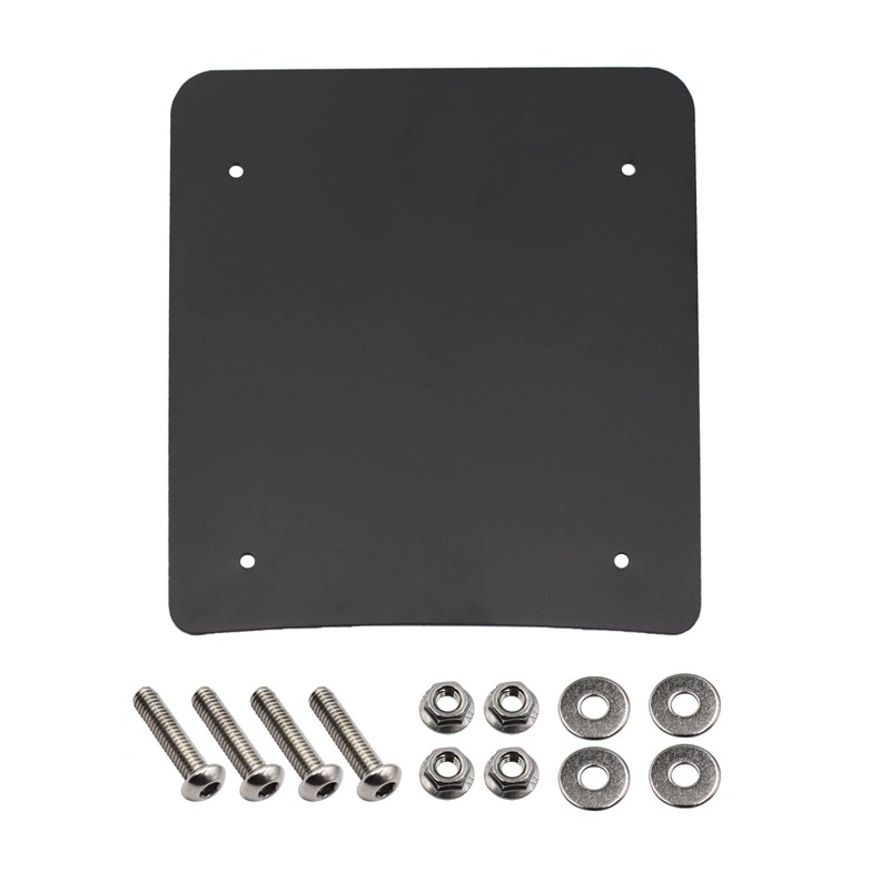 Tour Pack Plate, Inner Metal Base Plate Kit, Laser Cut