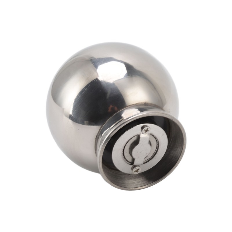 Pepper Grinder with Long Crank 304 Stainless Steel Round Hand