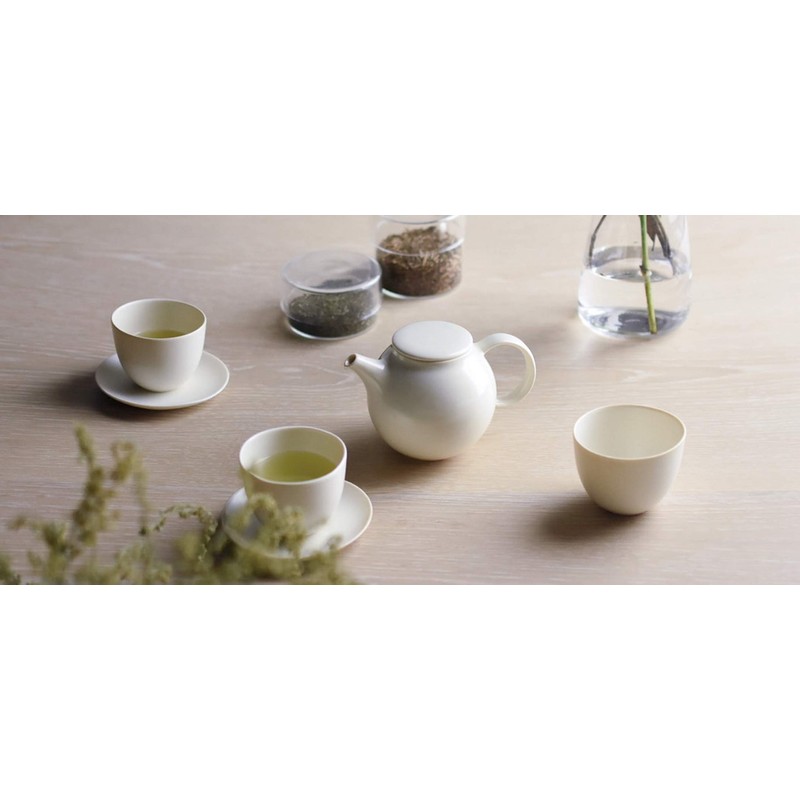 KINTO 17146 PEBBLE Cup & Saucer, 6.1 fl oz (180