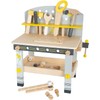 Small Foot Wooden Toys- Compact Premium Workbench Playset for Boys