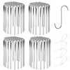 Y-YUEMY 4 Pack Gutter Downspout Guard Stainless Steel, Fits 3"