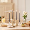 Pickood 10-Inch Tall Dripless Taper Candles Set of 4 -