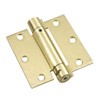 Onward 5821BR 3-1/2" Full Mortise Adjustable Spring Hinge, Brass