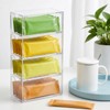 3 Pack Drink Packet Organizer, Acrylic Drink Mix Holder with