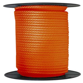 Mad Dog ANCHOR ROPE DOCK LINE 1/2" X 300' BRAIDED 100% NYLON ORANGE MADE IN USA
