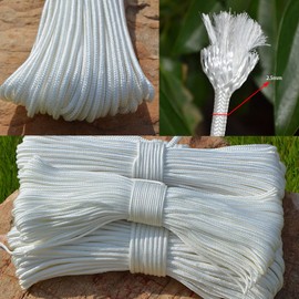 Extra Strong Picture Hanging Cord (25m x 2.5mm) | 30kg Capacity,Heavy Duty,Braided Rope,Picture Cord,Matte Finish Perfect for Hanging Pictures, Mirrors, Paintings, Decorations & Craft Projects!