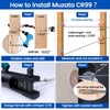 [Patent] Muzata 20 Pack 3/16" Invisible Cable Railing Kit Hardware