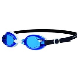 Speedo Jet Senior Unisex Adults UV Anti Fog Swimming Goggles - White/Blue