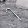 Briny River M10 Hook Bolt J Long Shank Threaded Bolt