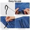 6 Pcs Spring Drawstring Threader Tool,Metal Elastic Rope Threader Clip,Drawstring