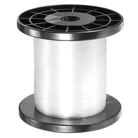 PATIKIL 3280FT/1094Yard Monofilament Fishing Line, 0.5mm 18kg/40lb Abrasion Resistant Mono Nylon Line Fishing Line for Freshwater Saltwater, Clear