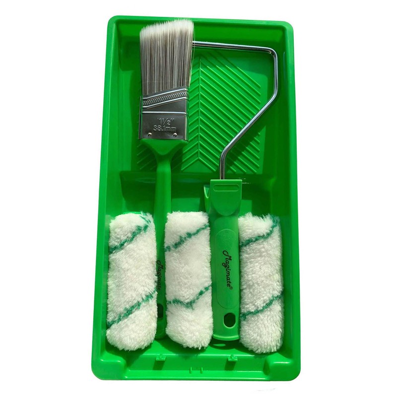 Magimate Small Paint Roller and Tray Mini House Touch-ups and