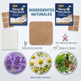 96 Piezas Parches para Dormir, Totalmente Naturales, Unisexo