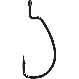 Mustad 39820AP-TX-7/0-4A Tactical Bass Hooks, Tac-Offset Worm, 7/0, 4