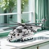 Ruikytech Military Helicopter Building Block Toy, 1/35 Ch-53E Building Set