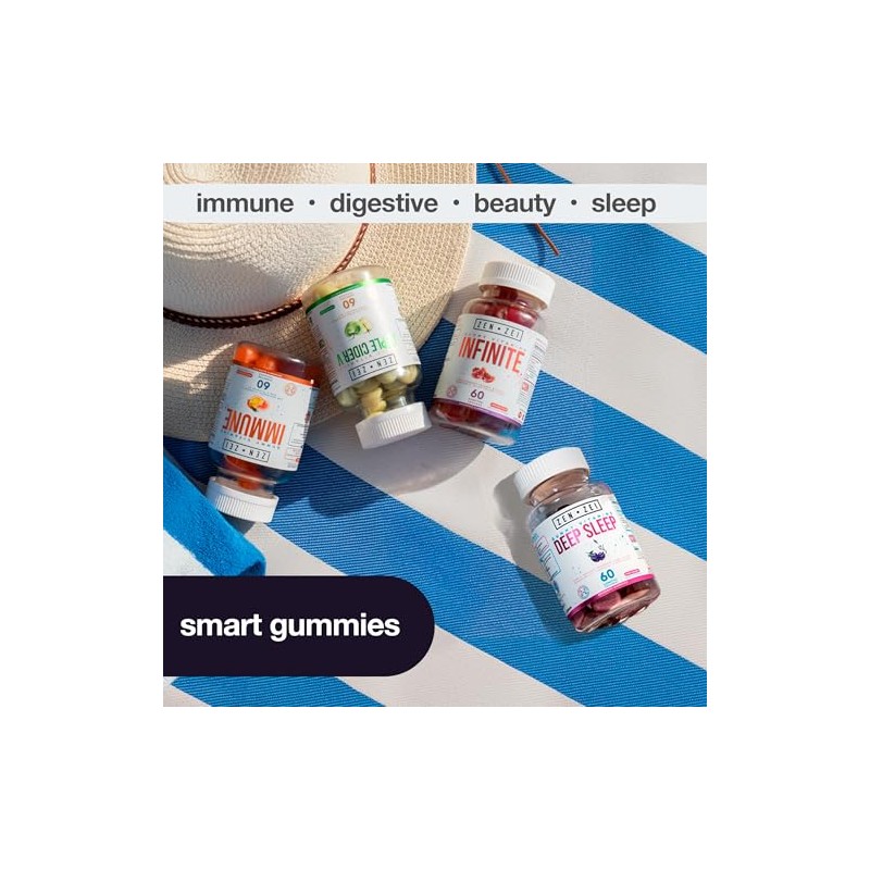 ZENZEI | IMMUNE SUPPORT | 60 Gomitas 100% Veganas —