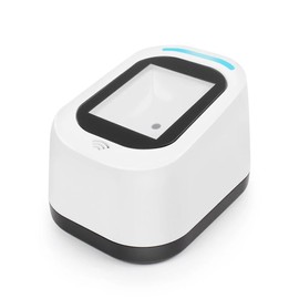 Sumeber 自動バーコードスキャナ無指向性ハイスピードCCDデスクトップ2Dミニバーコードリーダーハンズフリーモバイル支払いのための2M USBケーブルで (FR20)