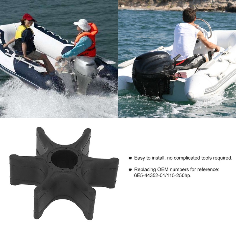 Outboard Motor Water Pump Impeller 6E5‑44352‑01/02/03 Fits for 115‑250hp