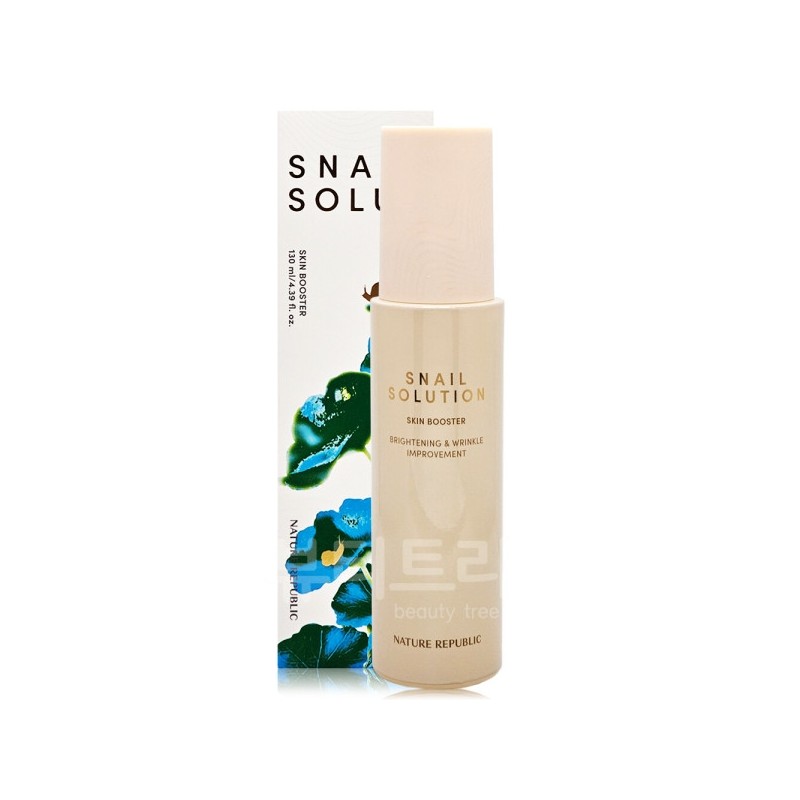 Nature Republic Snail Solution Skin Booster 130ml / 네이처리퍼블릭 스네일