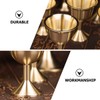 Alipis 2sets Brass Wine Cup Chinese Pattern Decorative Elegant Multipurpose