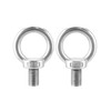 QWORK Shoulder Lifting Ring Eye Bolt, 5 Pack 304 Stainless