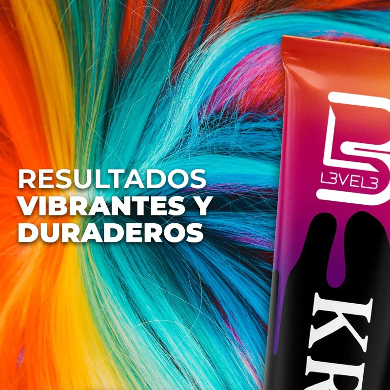 Tinte Profesional Para Cabello Level 3 Semipermanente 100ml