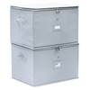 MOJECTO Extra Large Tall Hard Stemware Storage Box (20x15.5x13.2 In).