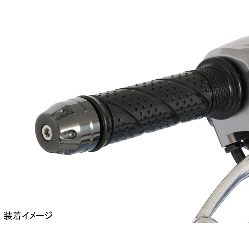 Kitaco 506-1310130 Bar End Cap (DLC Coating) Super Cub C125