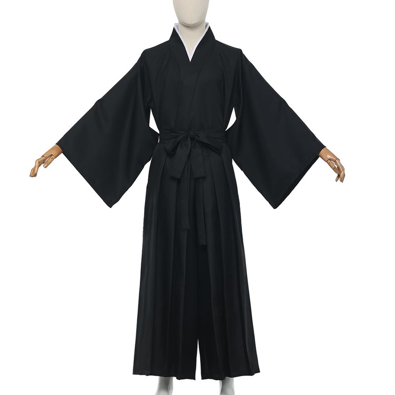 Japanese Samurai Hakama Uniform Traditional Aikido Kendo Martial Arts Anime