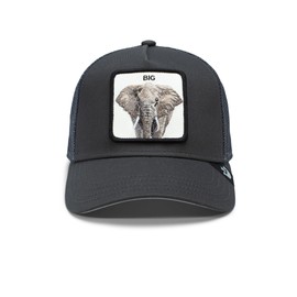 Goorin Bros. FW24 Trucker Hat for Men and Women, Charcoal (The Big Elephant), One Size