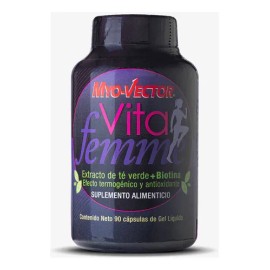 Vita Femme Myo-vector Te Verde  Biotina 90 Caps                                                                                                       